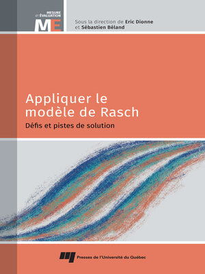 cover image of Appliquer le modèle de Rasch